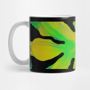 Happy green yellow leaf Mug